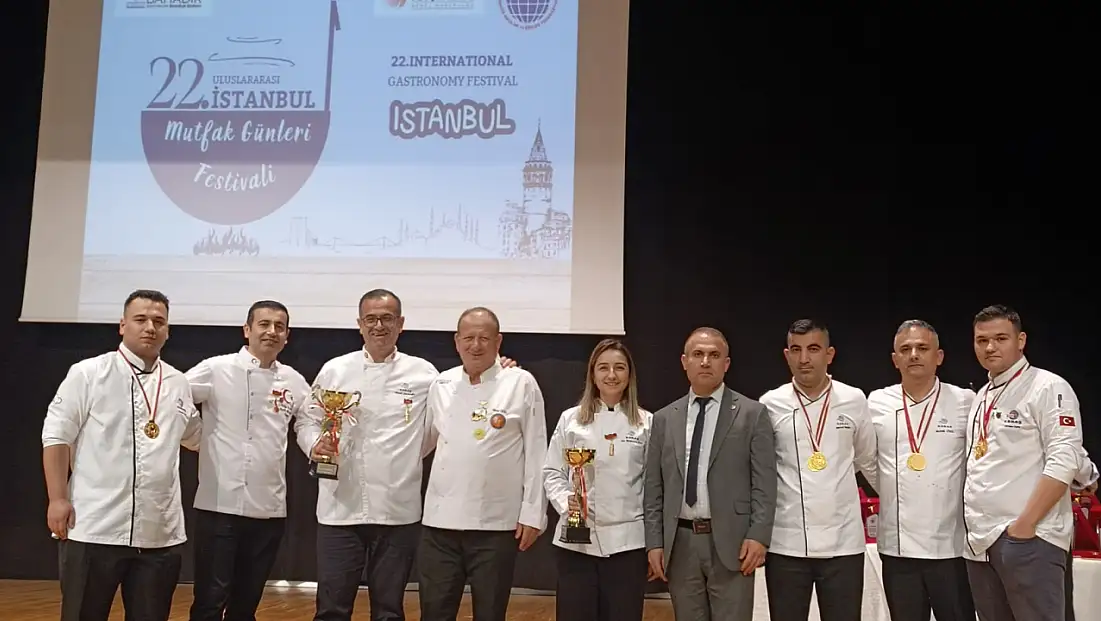 22. Uluslararası İstanbul mutfak günlerinde ESBAŞ’tan 8 altın madalya ve 2 altın kupa