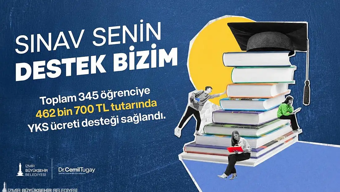 345 öğrenciye 462 bin TL destek