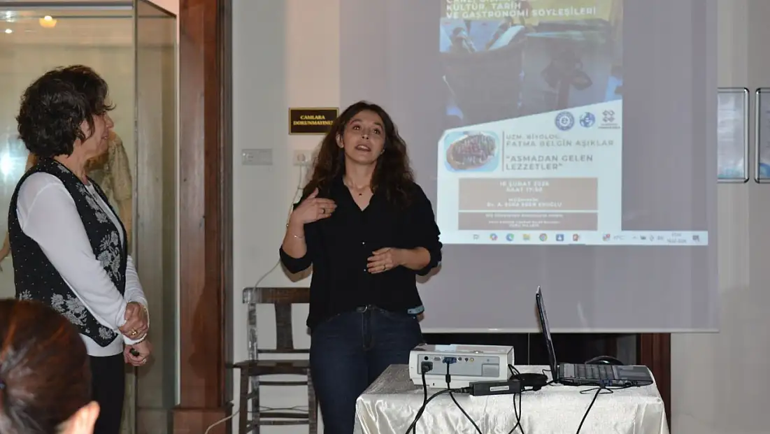 EÜ Etnografya Müzesi’nde gastronomi söyleşileri sürüyor