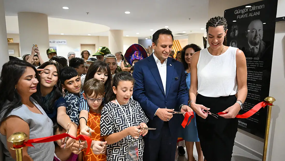 Güngör Dilmen Bornova'da ölümsüzleştirildi