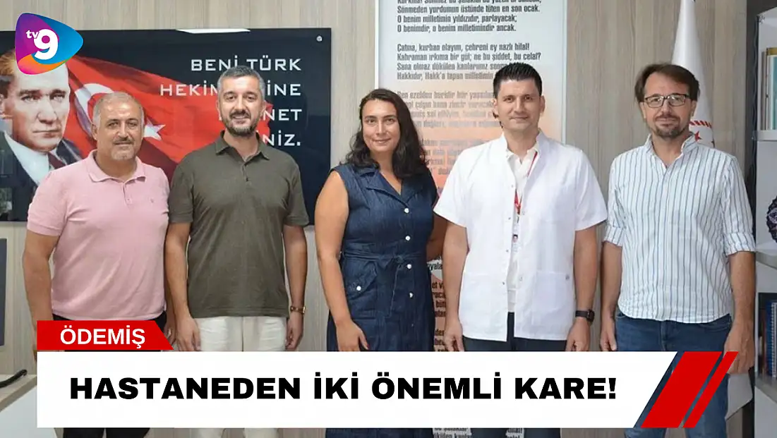 Hastaneden İki Önemli Kare!