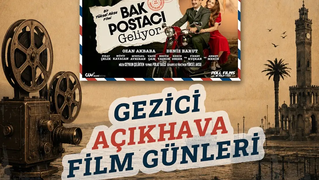 İzmir Büyükşehir Belediyesi’nden ücretsiz film gösterimleri başlıyor, ilk durak belli oldu