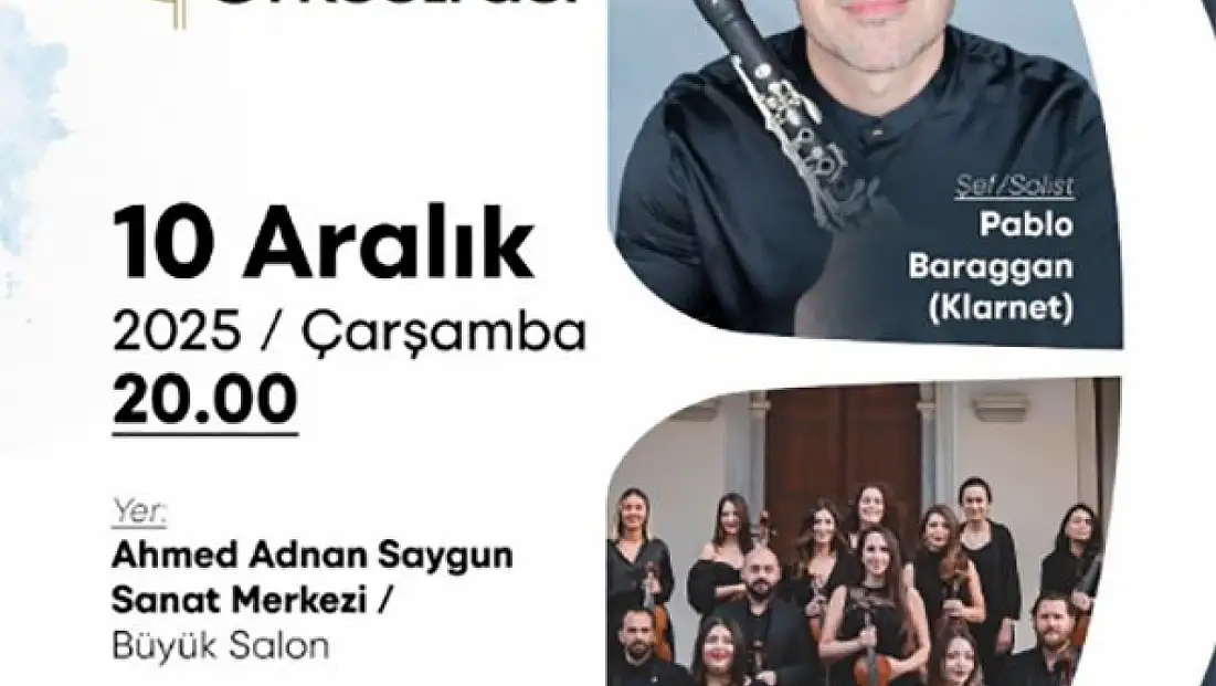 İzmir Oda Orkestrası Aralık ayında AASSM’de sanatseverlerle buluşuyor