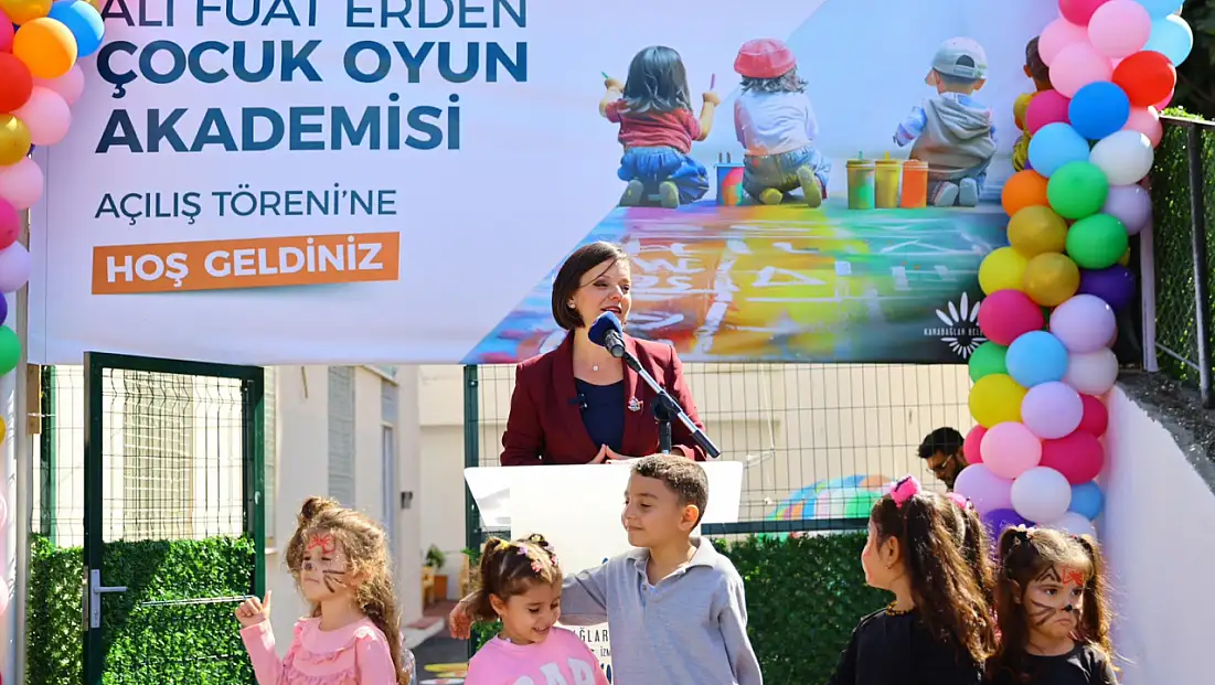 Karabağlar Belediyesi’nden çocuklara yeni bir nefes: Çocuk oyun akademisi hizmete açıldı