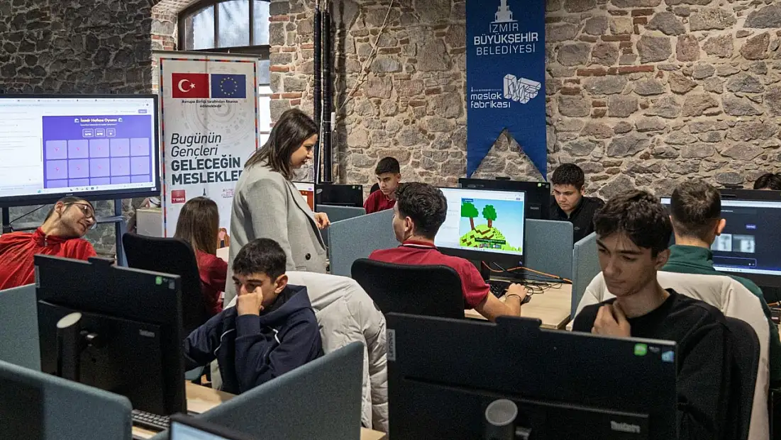 Meslek fabrikası İzmir’de yeni başlangıçların adresi oldu