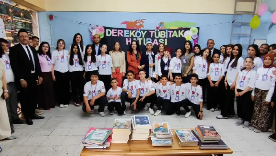 Öğrencilerin bilimsel projeleri fuarda büyük ilgi gördü