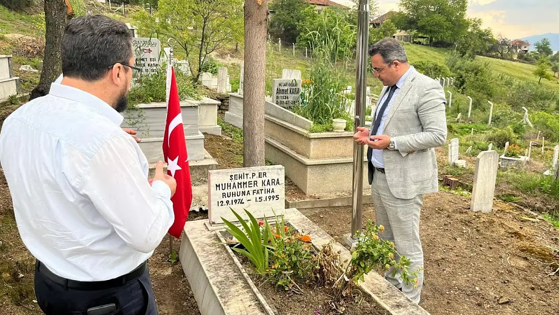 Şehit ailelerine bayram ziyareti