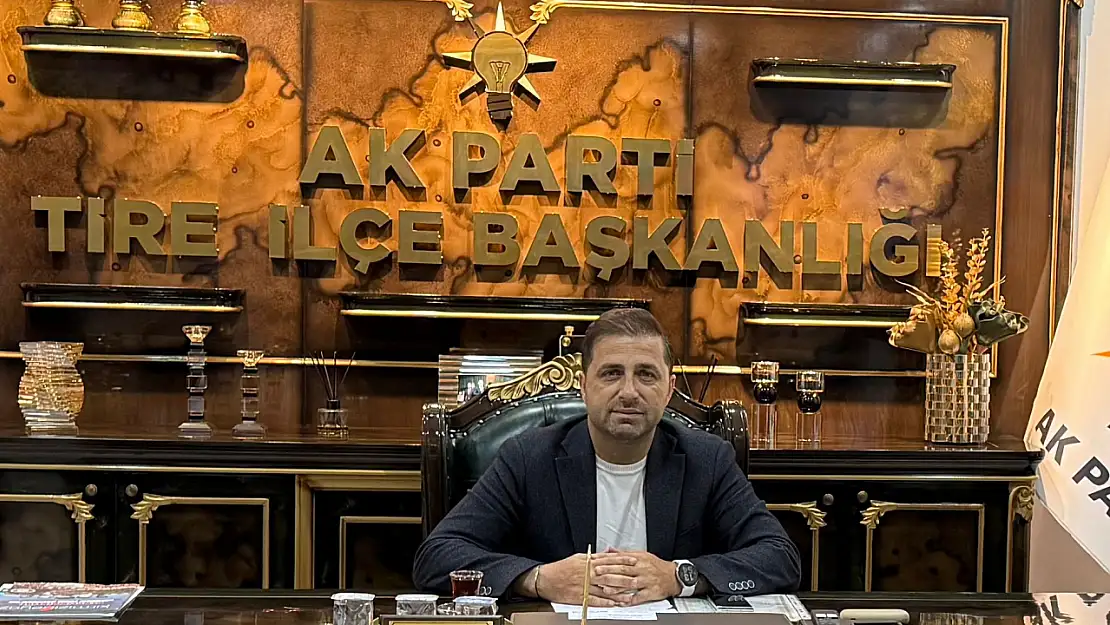 AK Parti Tire İlçe Başkanı Uğurlu'dan çöplük tepkisi