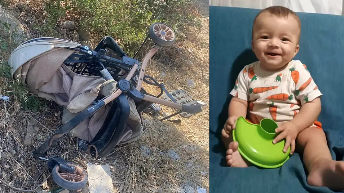Alkollü ve ehliyetsiz sürücünün çarptığı bebek arabasındaki 9 aylık Miran hayatını kaybetti