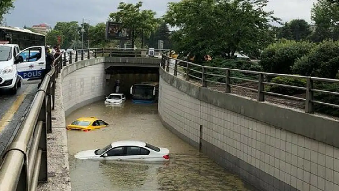 Ankara'da sel felaketi!