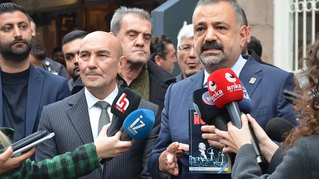 Aslanoğlu ve Soyer'e destek ziyareti