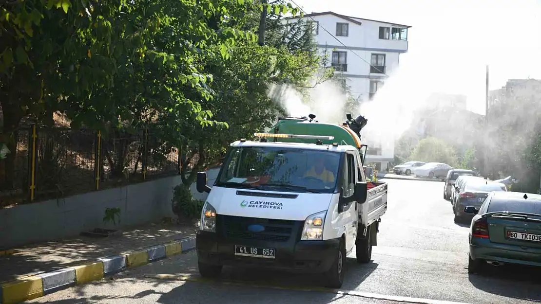 Bulaşıcı hastalıklara karşı ilaçlama yapılıyor