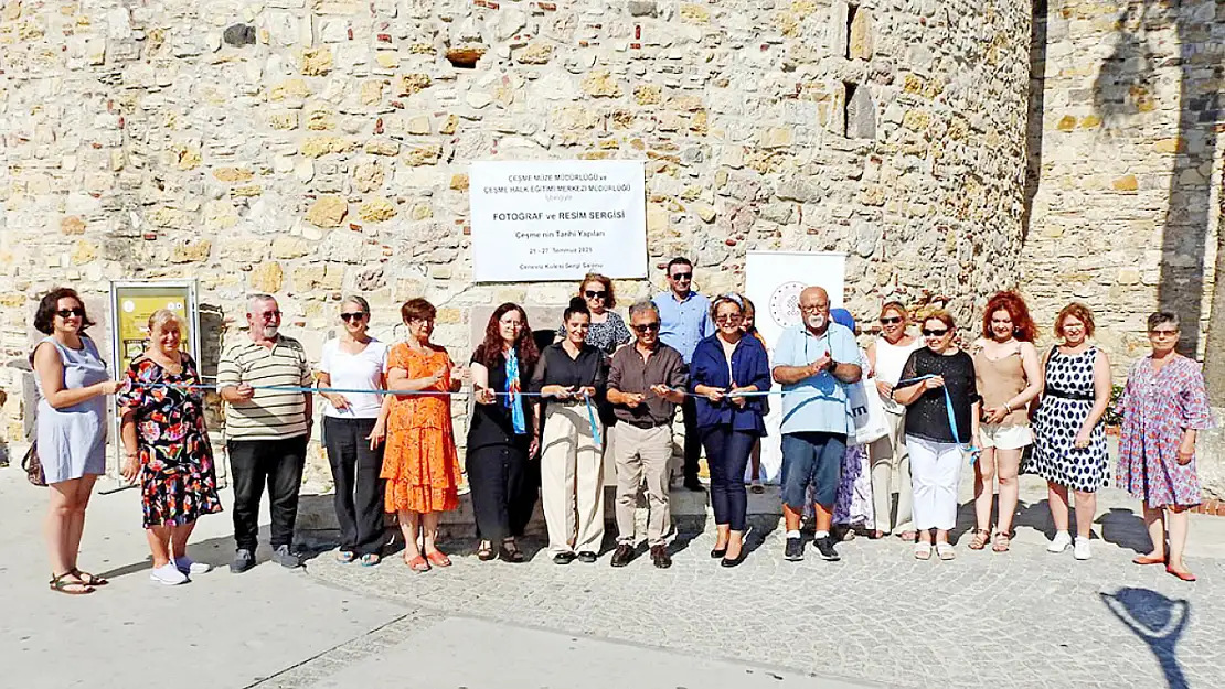 Çeşme'nin geçmişi sanatla yaşıyor