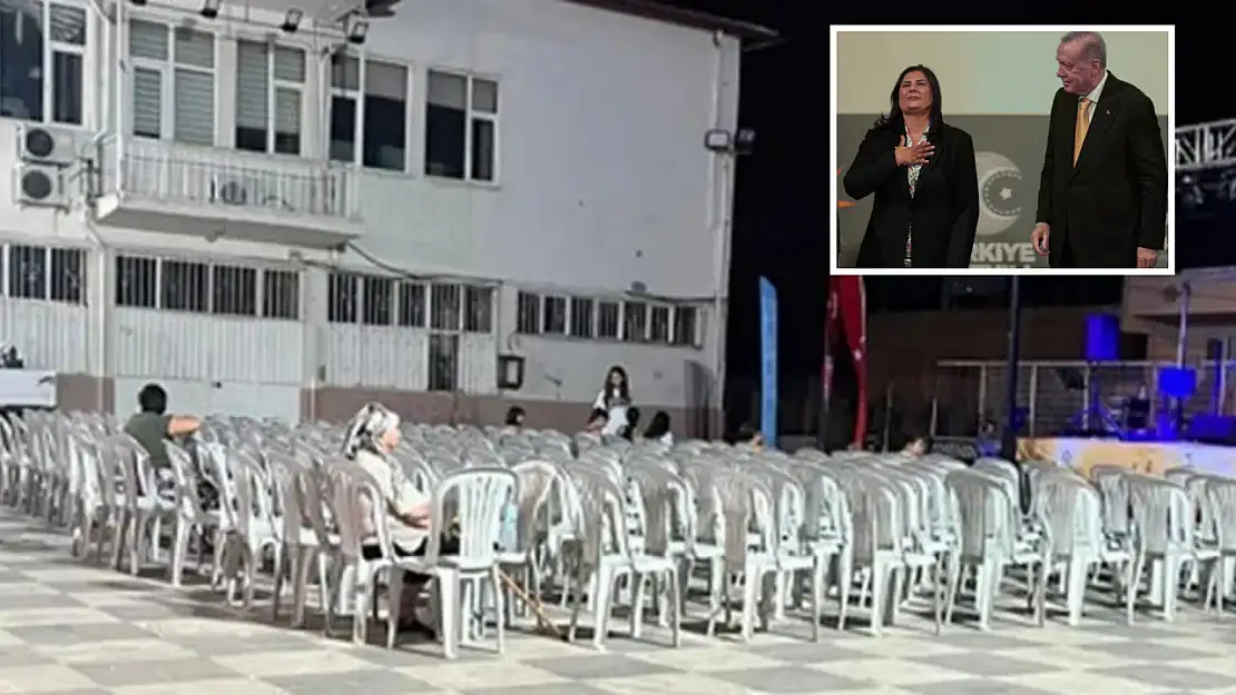 Çeştepe'de Çerçioğlu'na sessiz protesto: Konser boş kaldı