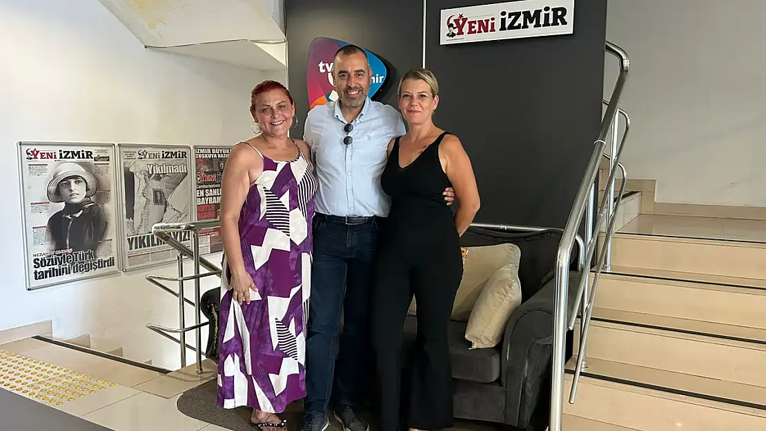 CHP Konak İlçe Başkanı Ozan Ali İlgazi'den TV9'a ve Dokuzda 9 gazetesine ziyaret