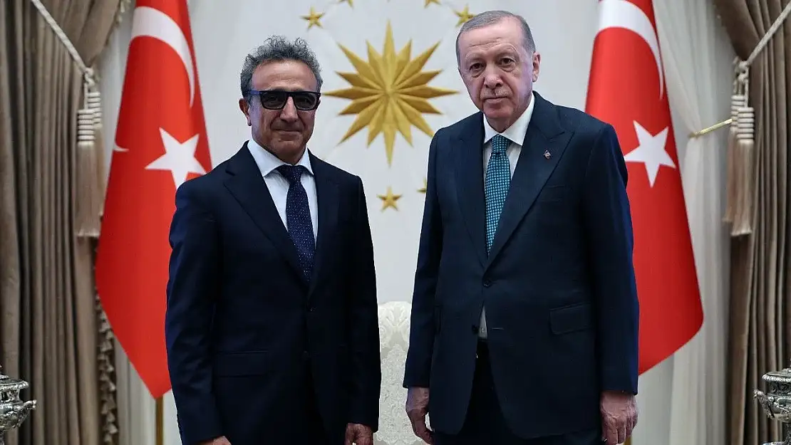 Cumhurbaşkanı Erdoğan ile Hamdi Ulukaya buluştu