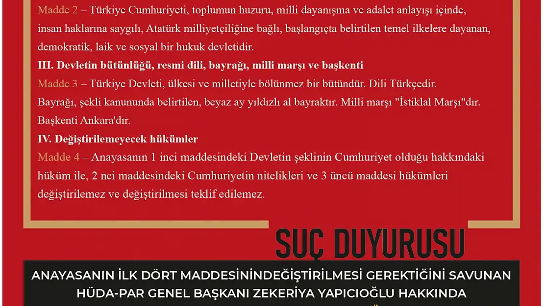 Eğitim İş İzmir: Cumhuriyetimizin temellerine dokunulamaz