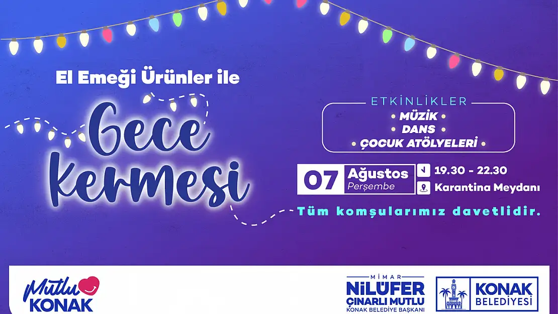 El emeği geceye taşınıyor