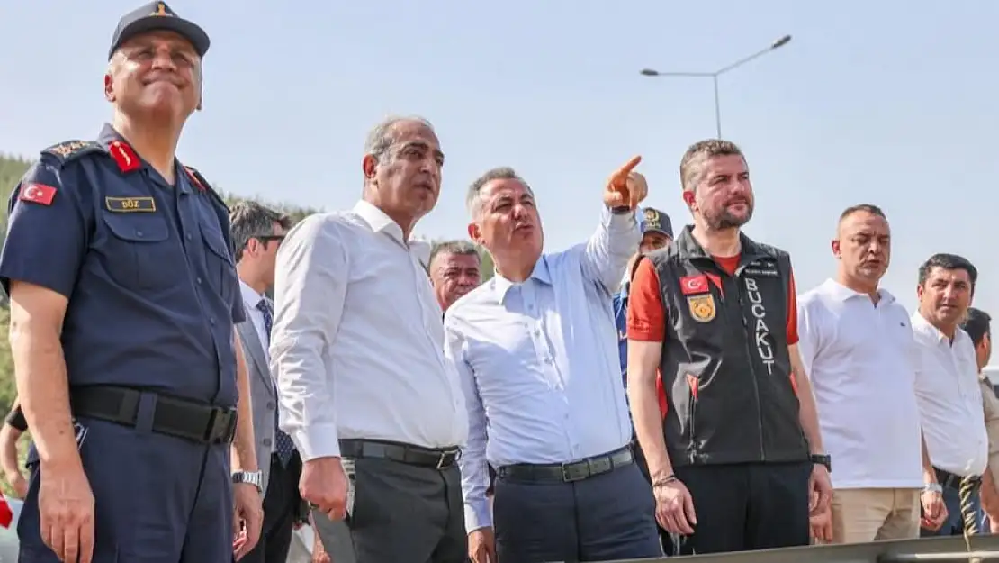 Gökdere'deki yangın yürek yaktı: BUCAKUT ekipleri sahada