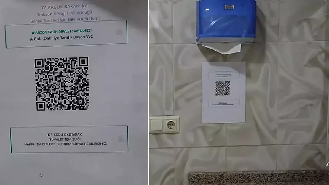 Hastanelerde hijyen için QR kodlu yeni dönem