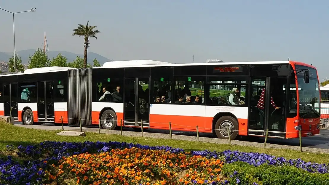 İzmir 930 No'lu hatta geçici rota değişikliği