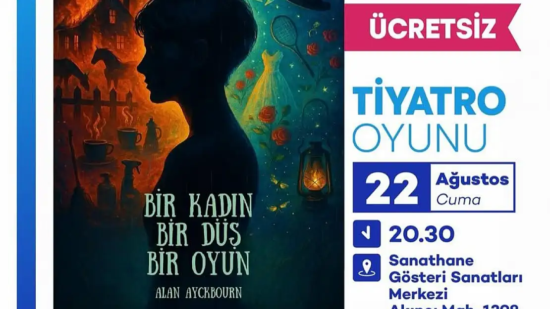 İzmir Barosu'ndan kara komedi: 'Bir Kadın, Bir Düş, Bir Oyun'