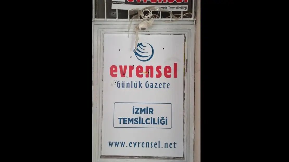 İzmir'de Evrensel Gazetesi bürosuna silahlı saldırı