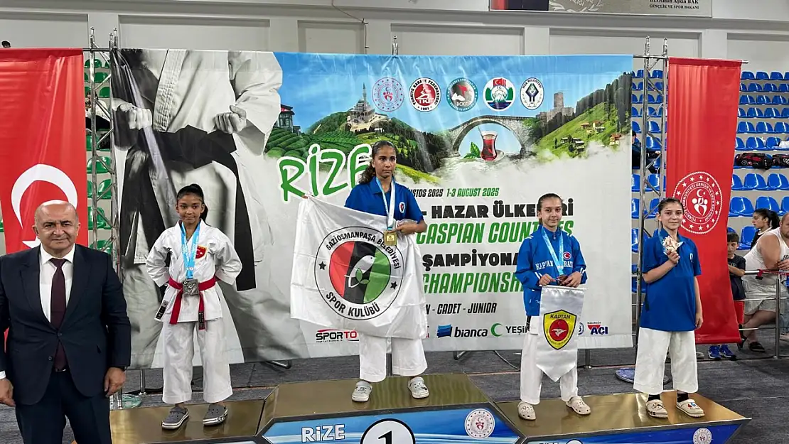 Karate takımından uluslararası arenada gururlandıran başarı