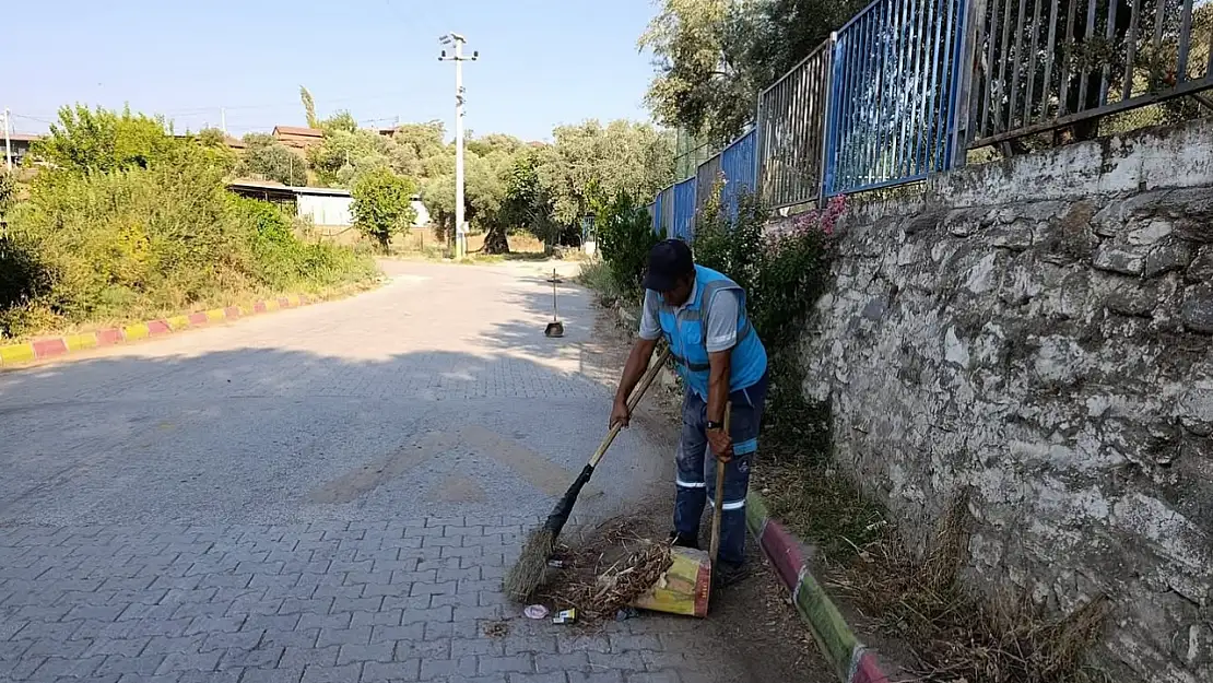 Kiraz'da temizlikte örnek seferberlik