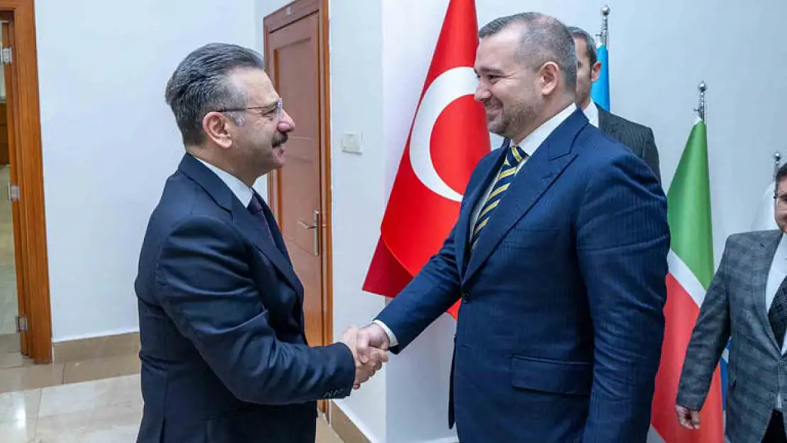 Merkez Bankası Başkanı Karahan'dan Kayseri Valiliği'ne ziyaret
