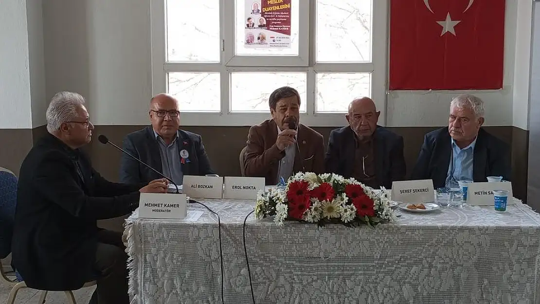 MESLEK DUAYENLERİ MESLEKİ EĞİTİM MERKEZİ ÖĞRENCİLERİ İLE BULUŞTU
