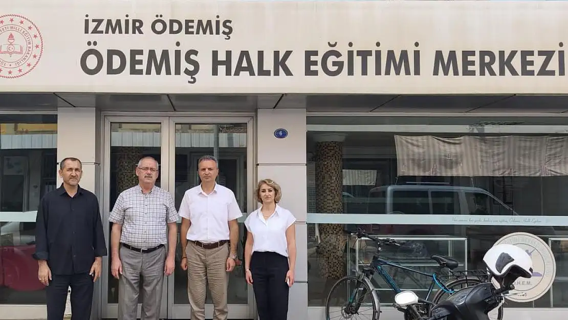Ödemiş Halk Eğitim Merkezi'ne yeni müdür: Taner Tokalı göreve başladı