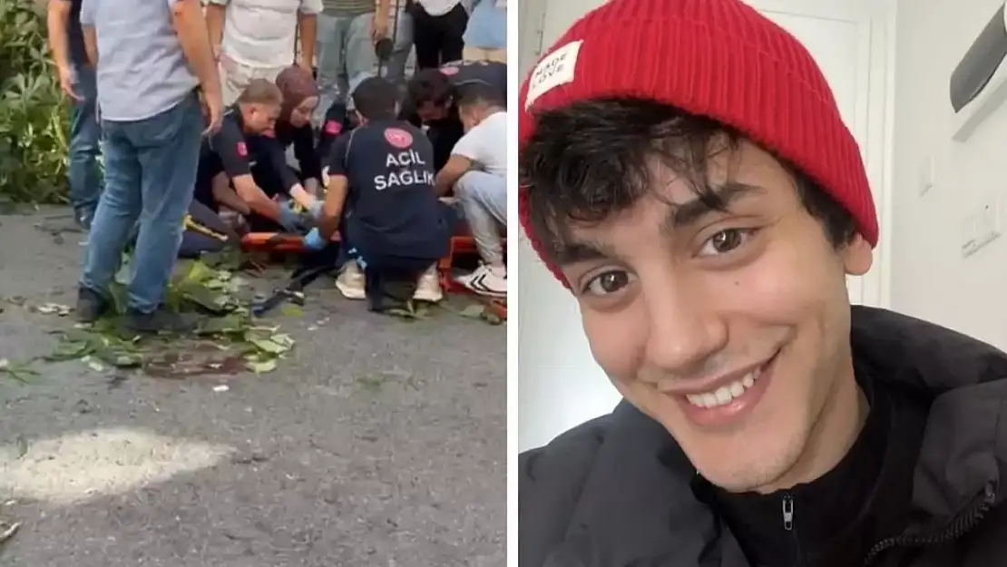 Oyuncunun üzerine ağaç devrildi