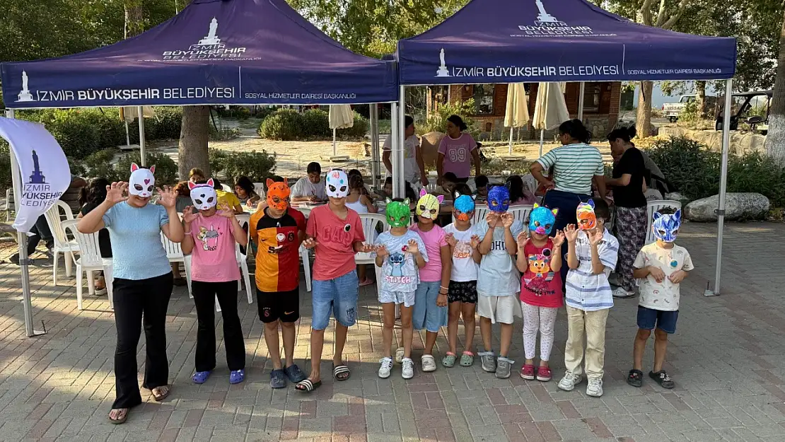 Selçuk Belevi'de yaz etkinliğinde renkli anlar
