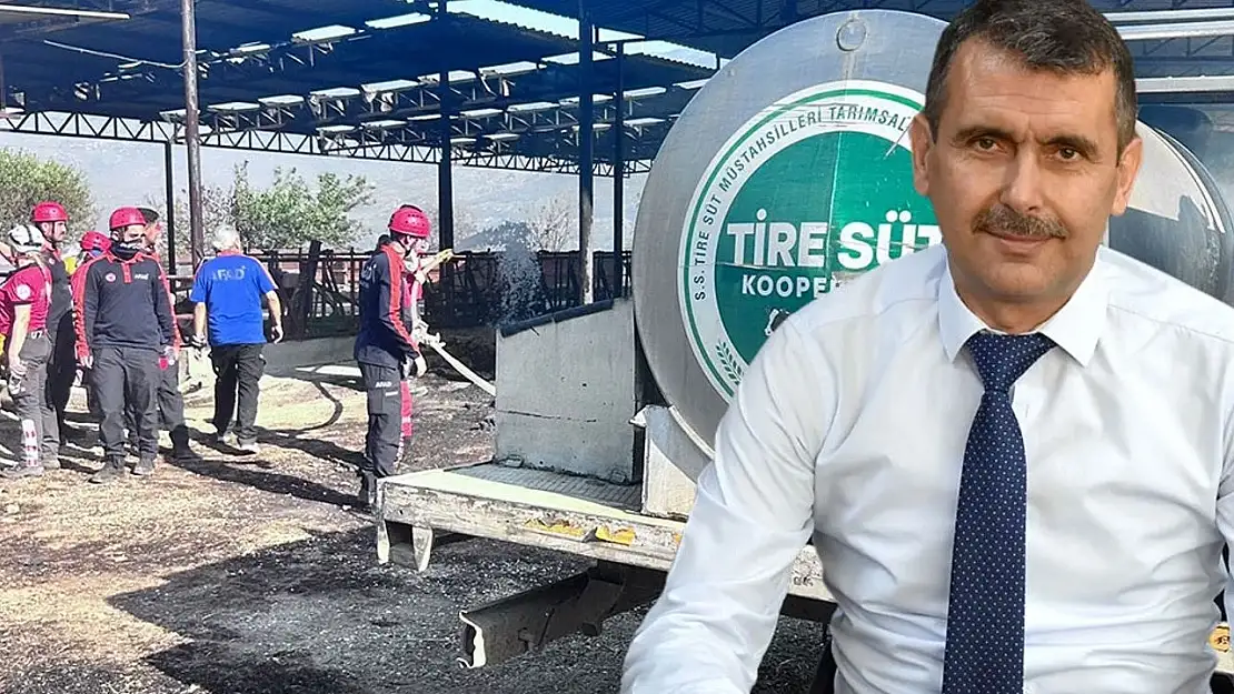 Tire Süt Kooperatifinden yangın bölgesine destek: Doğaya sahip çıkmak hepimizin görevi