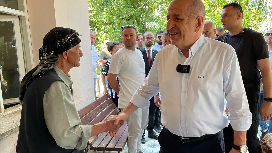 Ümit Özdağ'dan Ödemiş'te Yangın Bölgelerine Ziyaret