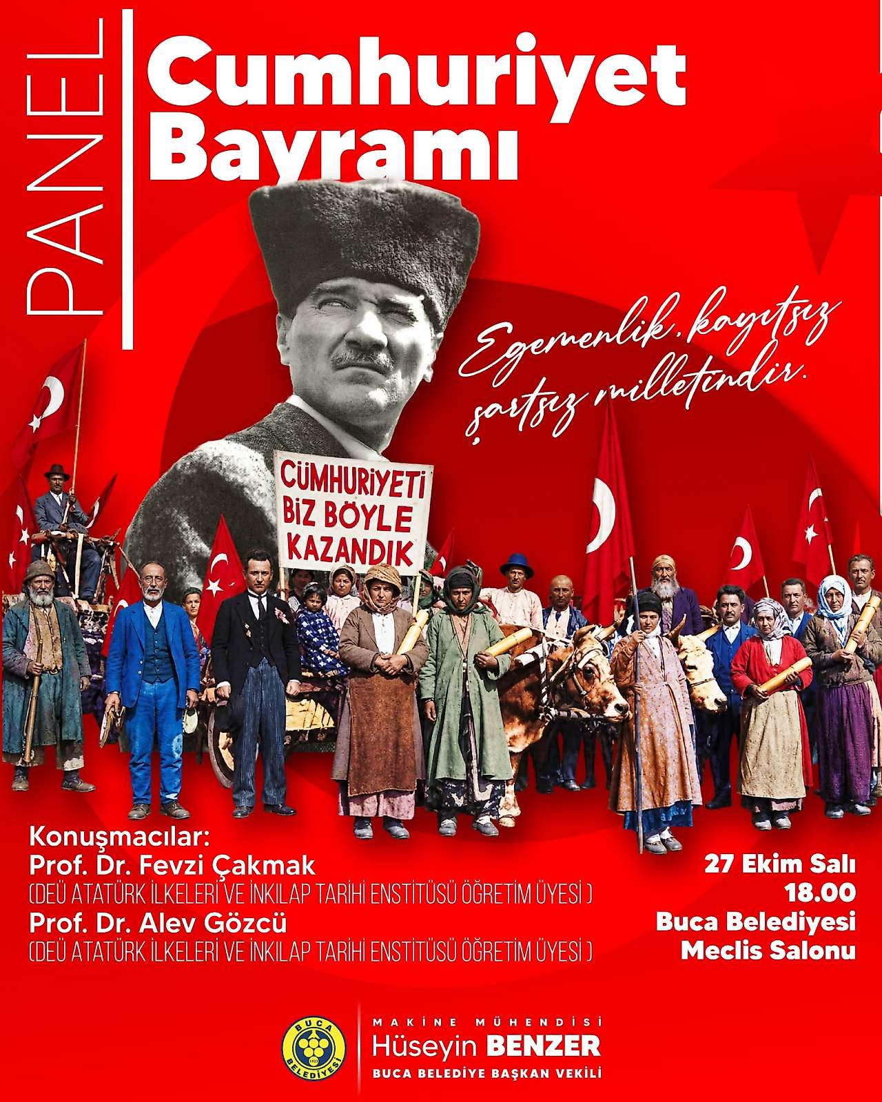 Buca Cumhuriyet Bayramı coşkusuna hazır