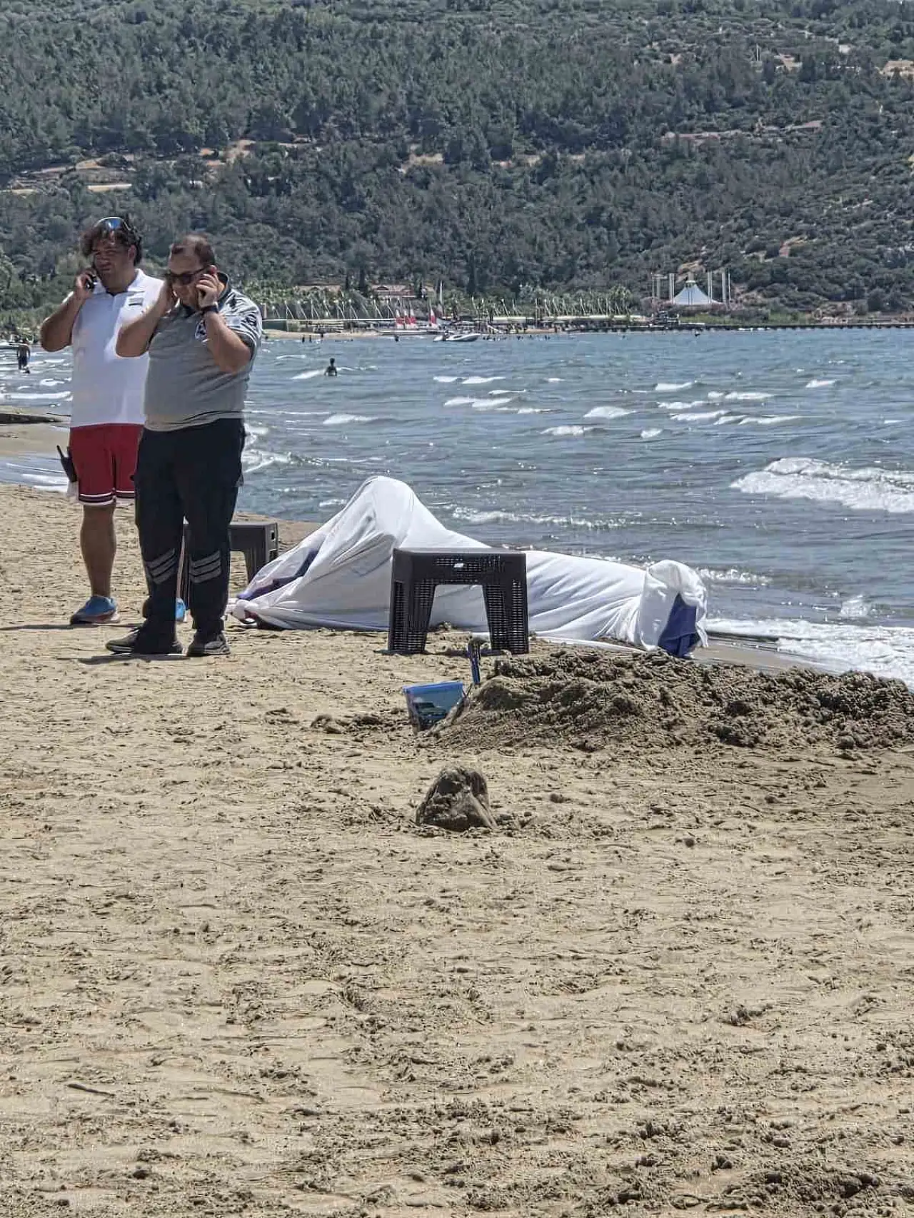 Selçuk Pamucak Sahili'nde şüpheli ceset bulundu