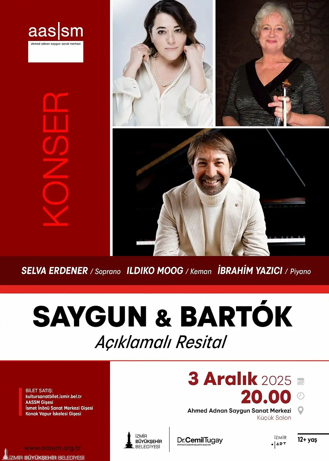 AASSM Aralık ayı etkinlik takvimiyle 2025'i sanatla uğurluyor