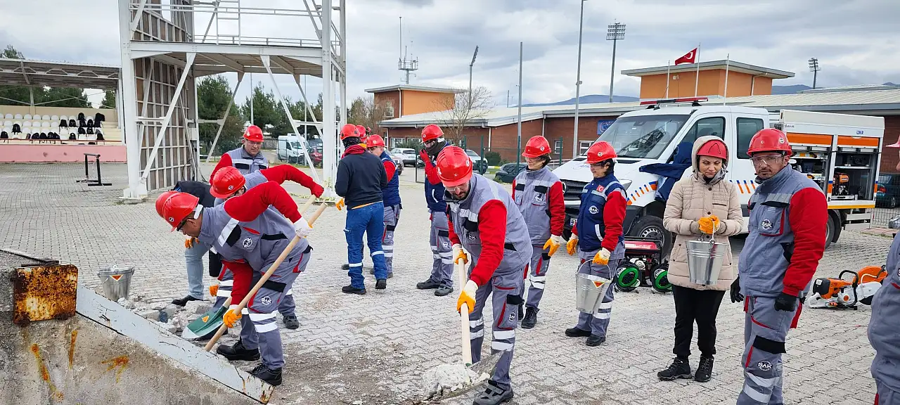 SAK, Kentsel arama kurtarma alanında akredite edilen sayılı belediye ekiplerinden biri oldu