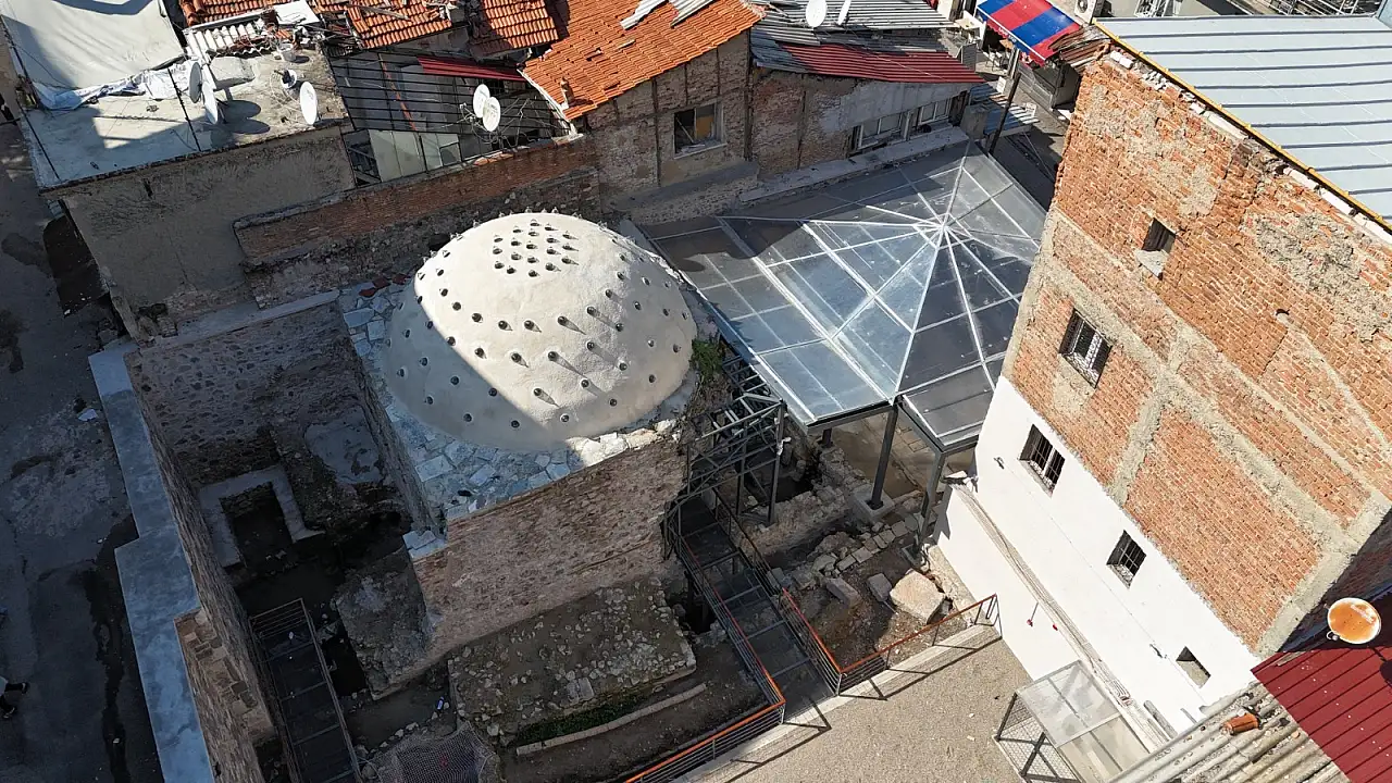 Tarihi Kıllıoğlu hamamı yeniden hayat buldu