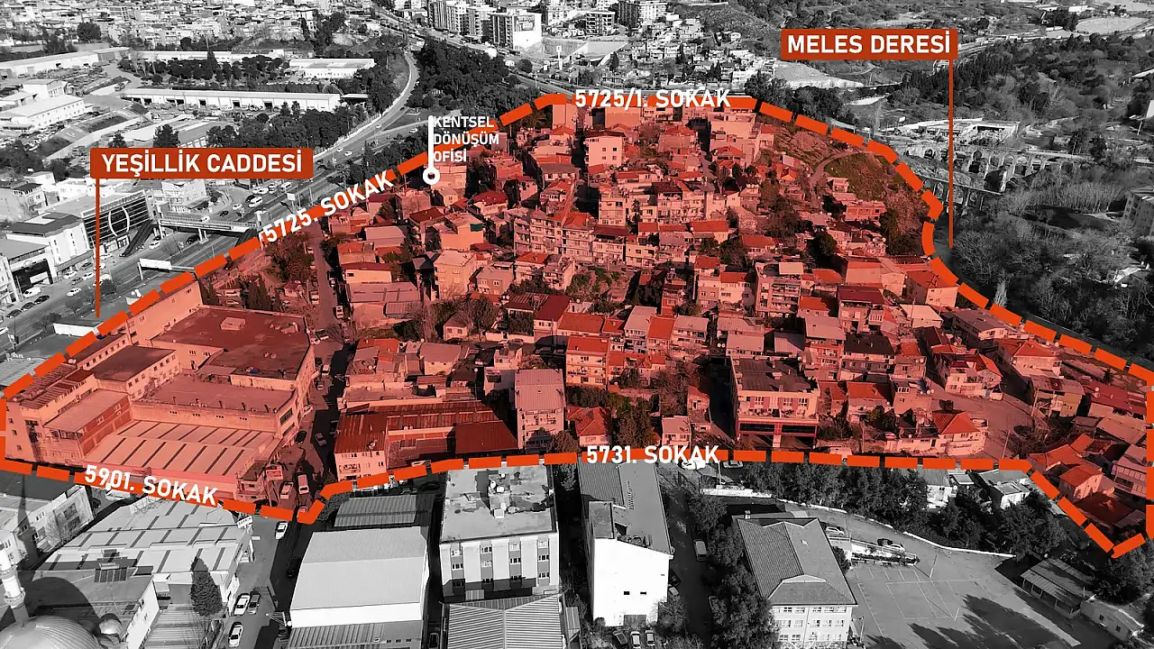 Karabağlar Belediyesi, Osman Aksüner Mahallesi'nde kentsel dönüşüm sürecini başlattı