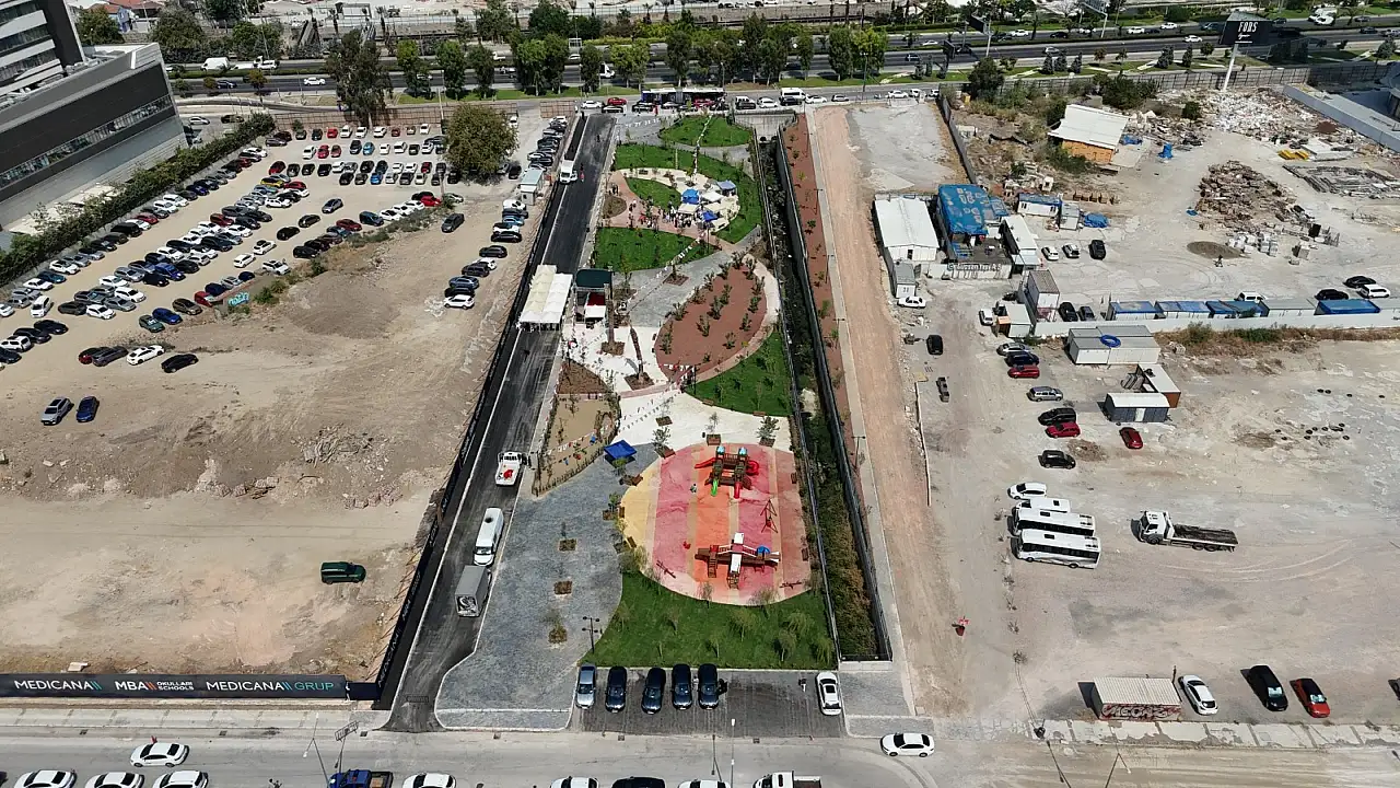 Konak'a 6 bin metrekarelik yeni park