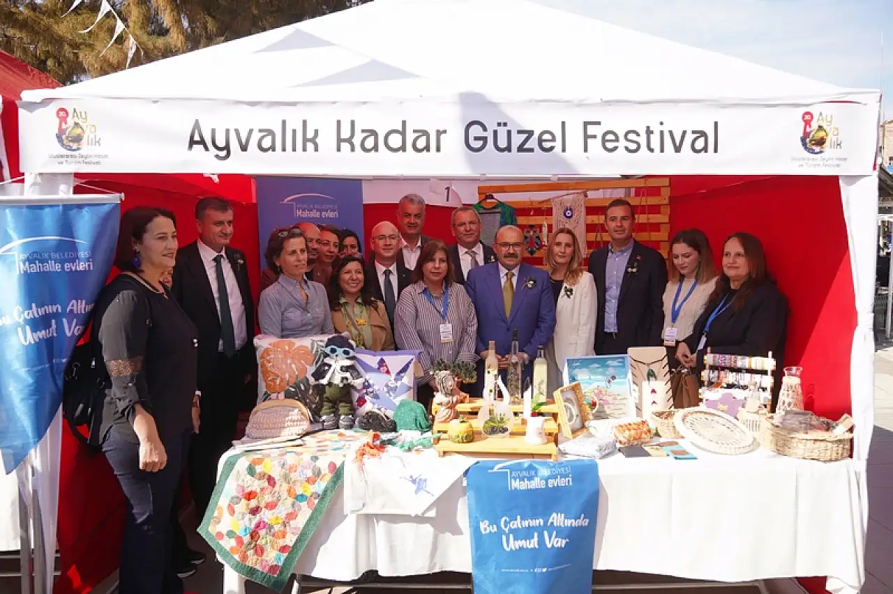 20. Ayvalık uluslararası zeytin hasat ve turizm festivali coşkuyla başladı