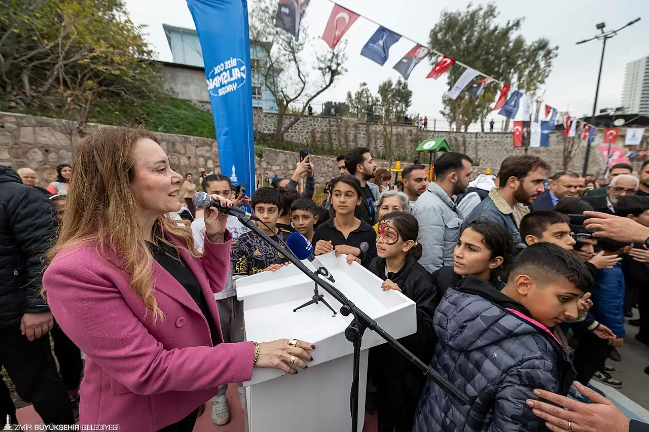 Güzel İzmir hareketi Ballıkuyu'ya yeni park kazandırdı