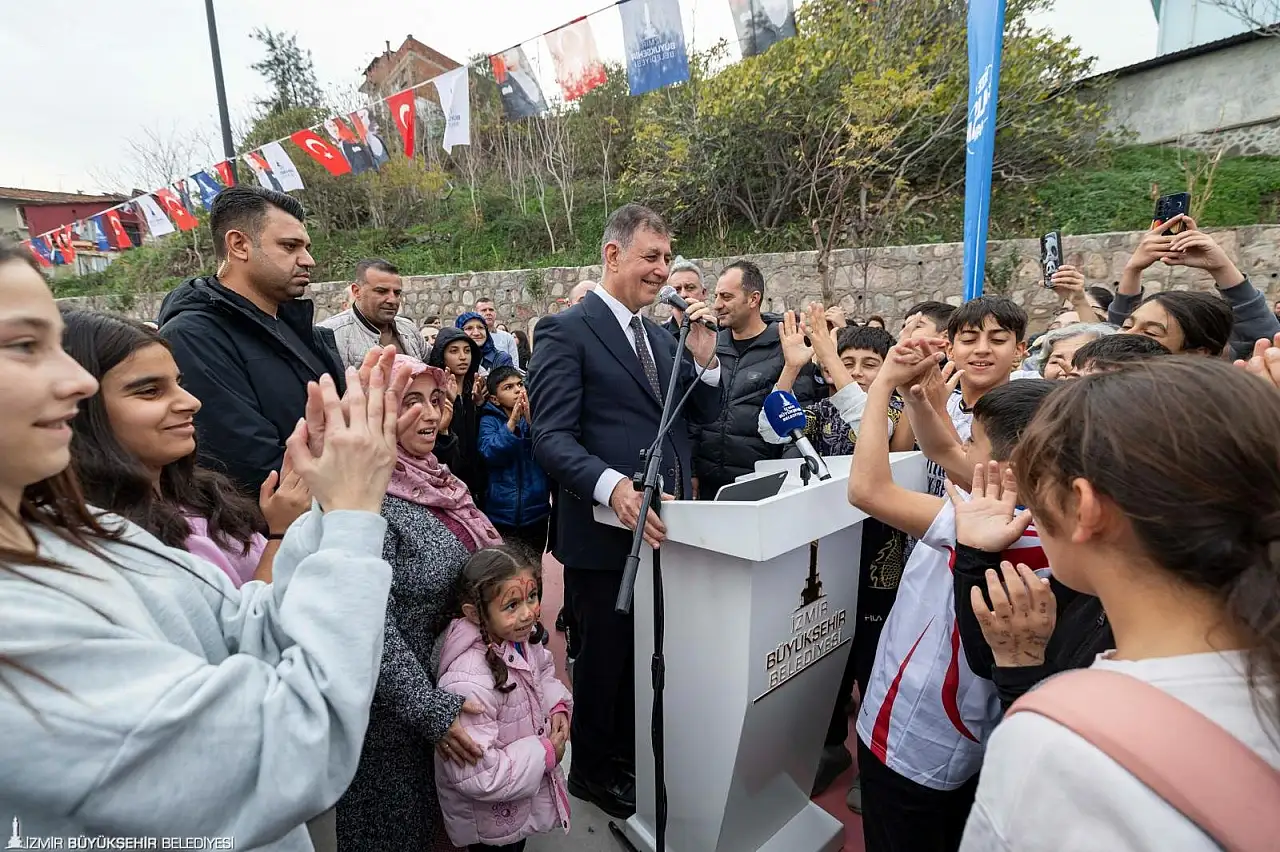 Güzel İzmir hareketi Ballıkuyu'ya yeni park kazandırdı