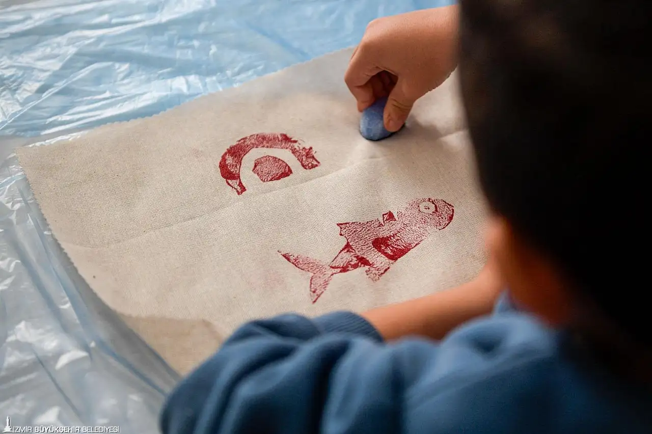 Basmane'de basmacılık kültürü yeniden hayat buluyor
