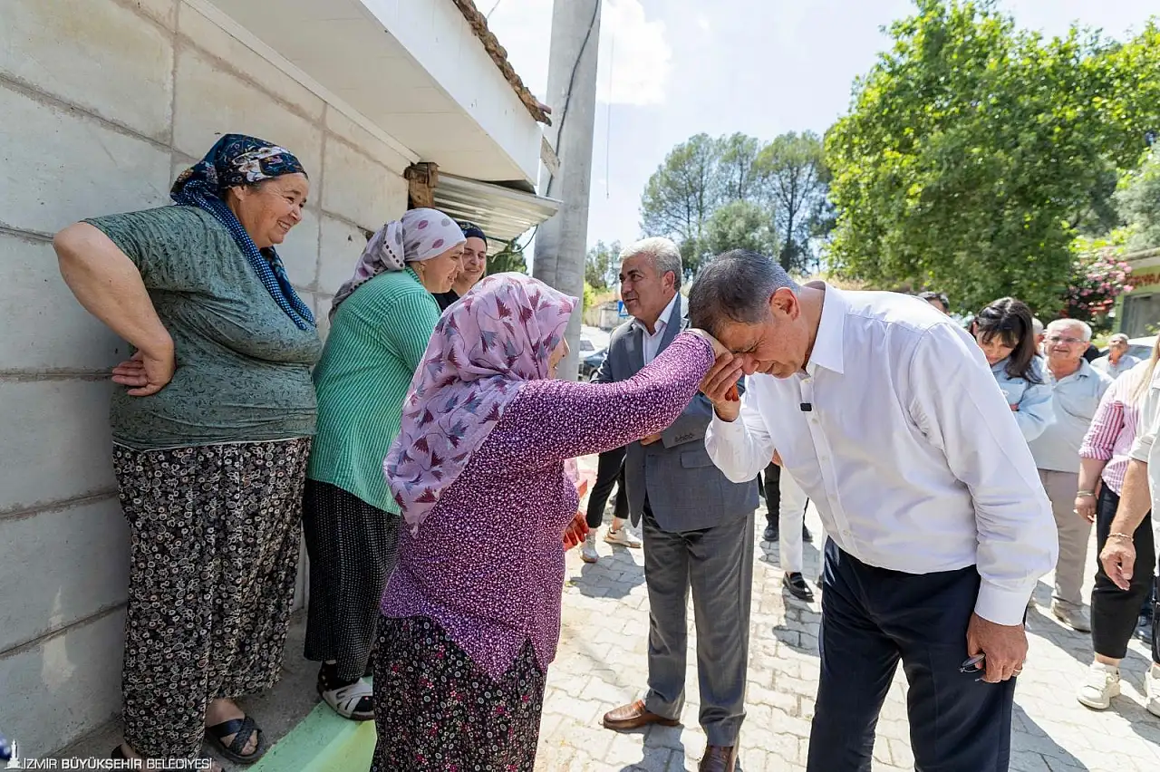 Büyükşehir'den Küçük Menderes hamlesi: 3 ayda 16 kilometre yol yenilendi