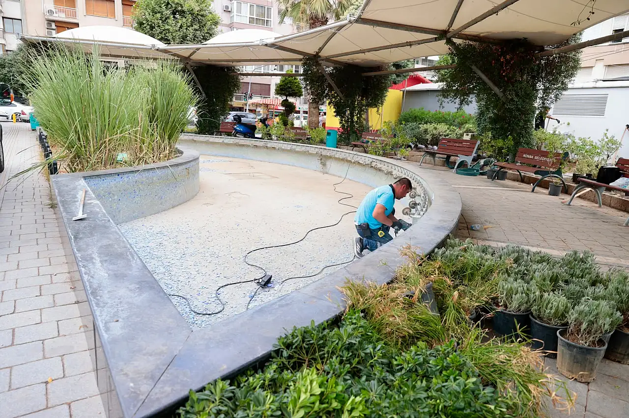 Konak'ta çevre dostu park düzenlemesi