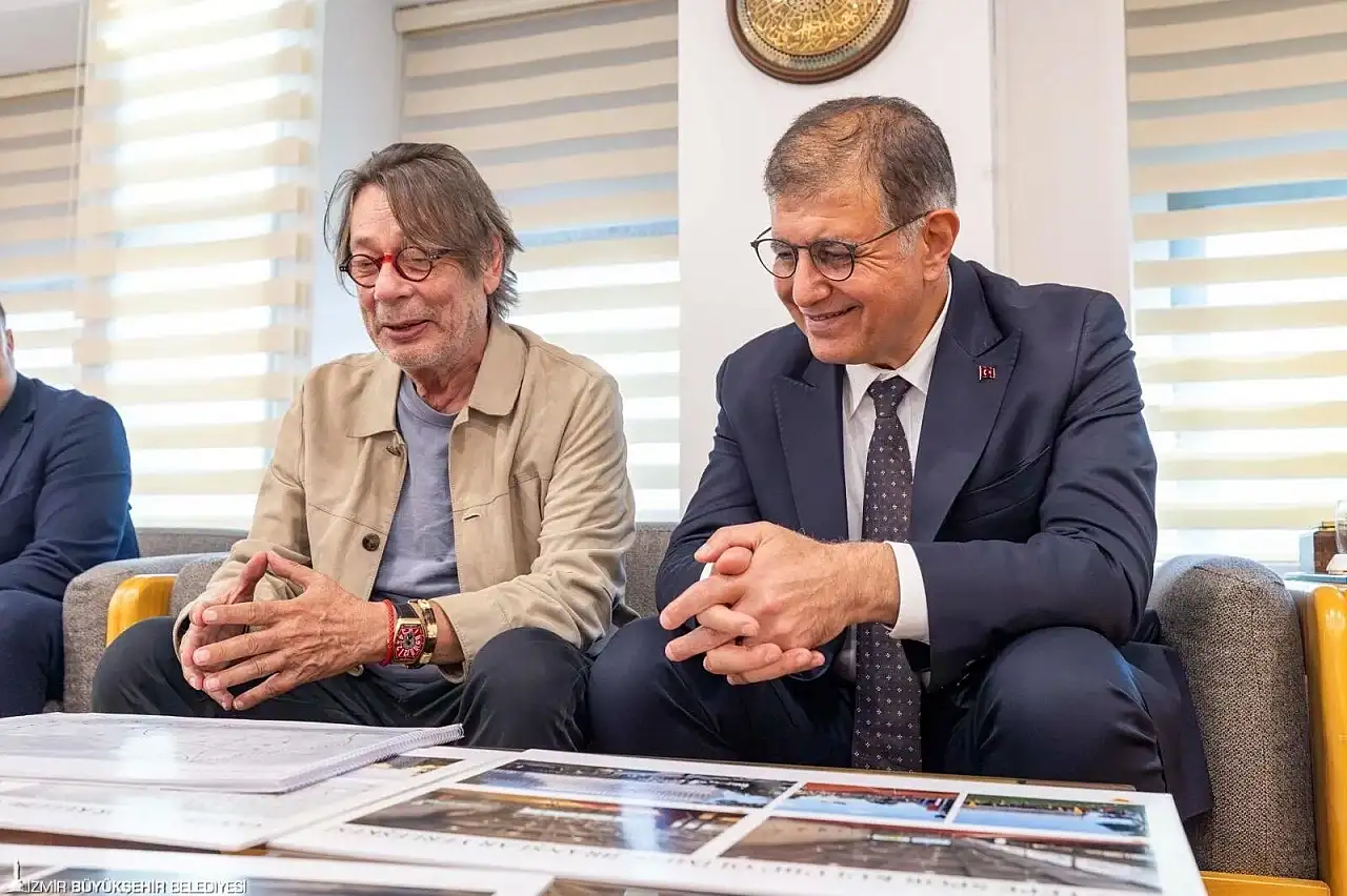 Göztepe'nin dev projesi Başkan Tugay'ın önünde: 'Destek olmaya hazırız'